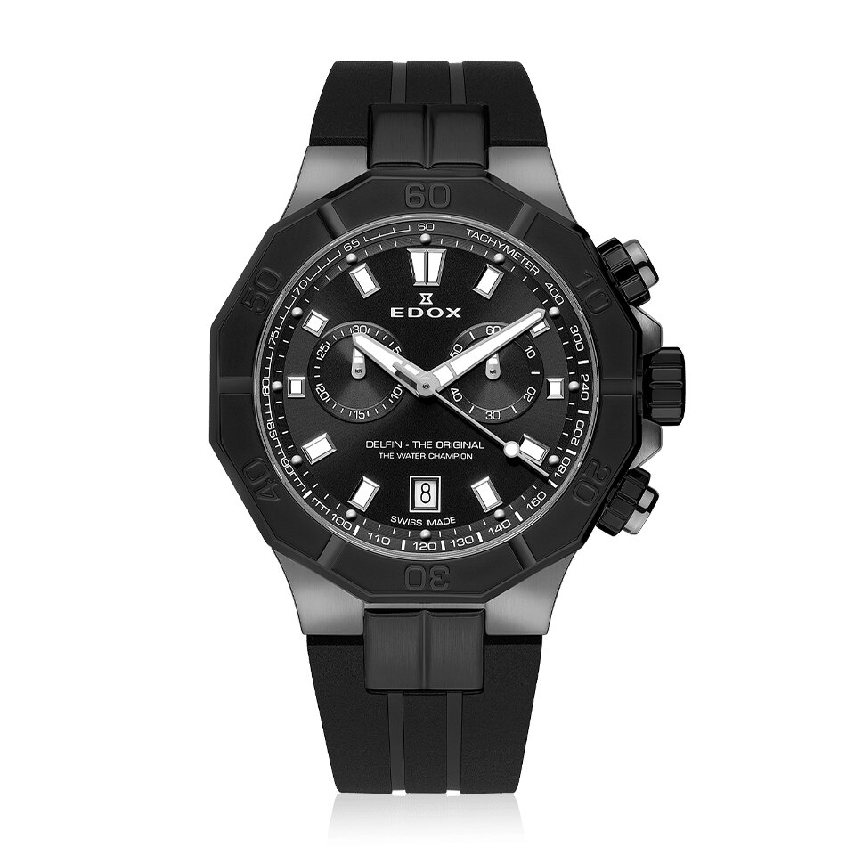 Vyriškas laikrodis Edox 10113 37GNCA NGIN kaina ir informacija | Vyriški laikrodžiai | pigu.lt
