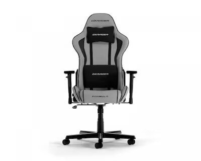 Žaidimų kėdė DXRacer Formula F08-GN, juoda/pilka цена и информация | Biuro kėdės | pigu.lt