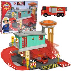 Ugniagesių stotis su bėgiais Firefighter Sam 3097003 kaina ir informacija | Žaislai berniukams | pigu.lt