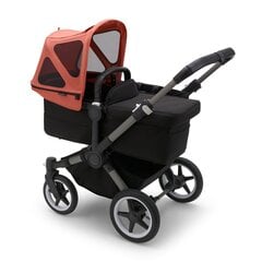 Bugaboo Donkey Breezy vežimėlio stogelis nuo saulės, Sunrise Red kaina ir informacija | Vežimėlių priedai | pigu.lt