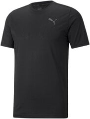 Puma marškinėliai vyrams Train Fav Blaster 522351 01, juodi kaina ir informacija | Vyriški marškinėliai | pigu.lt