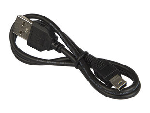 USB-a/mini-b, 0.5 m kaina ir informacija | Kabeliai ir laidai | pigu.lt