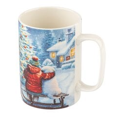 CHRISTMAS STORY KUBEK PROSTY NBC 300 ML DEK. B цена и информация | Стаканы, фужеры, кувшины | pigu.lt