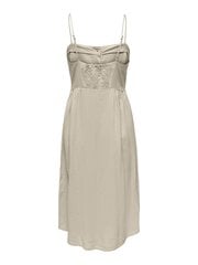 Suknelė moterims Jdy 15261369*01, smėlio spalvos kaina ir informacija | Suknelės | pigu.lt
