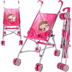Sulankstomas vežimėlis lėlėms kaina ir informacija | Žaislai mergaitėms | pigu.lt