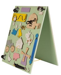 Dvipusė sensorinė lenta spalvingas ūkis цена и информация | Игрушки для малышей | pigu.lt