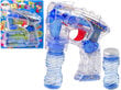 Muilo burbulų pistoletas su LED lemputėmis Lean Toys цена и информация | Vandens, smėlio ir paplūdimio žaislai | pigu.lt