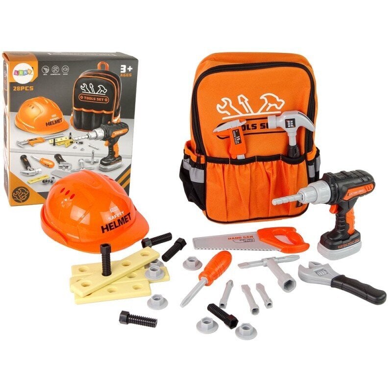 Įrankių rinkinys Lean Toys Tools Set kaina ir informacija | Žaislai berniukams | pigu.lt