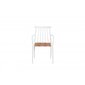 Kėdė 4living Basel, balta цена и информация | Lauko kėdės, foteliai, pufai | pigu.lt