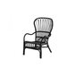 Ratango kėdė, juoda kaina ir informacija | Lauko kėdės, foteliai, pufai | pigu.lt