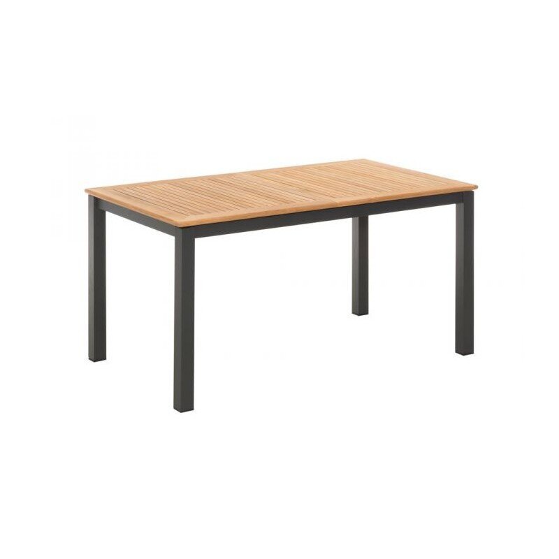 Lauko stalas 4Living, rudas kaina ir informacija | Lauko stalai, staliukai | pigu.lt