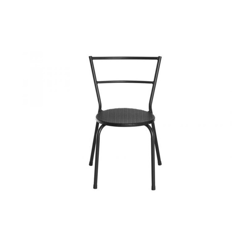 Kedė 4Living, juoda kaina ir informacija | Lauko kėdės, foteliai, pufai | pigu.lt