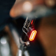 Galinis dviračio žibintas MagicShine Seemee 20 v2.0, juodas kaina ir informacija | Žibintai ir atšvaitai dviračiams | pigu.lt