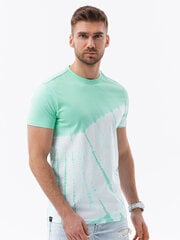 Marškinėliai vyrams Ombre S1617 TIE DYE medvilnė kaina ir informacija | Vyriški marškinėliai | pigu.lt