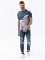 Marškinėliai vyrams Ombre S1617 TIE DYE medvilnė цена и информация | Vyriški marškinėliai | pigu.lt