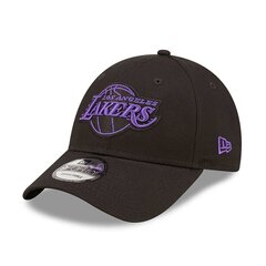 Спортивная кепка New Era  LOS ANGELES LAKERS 60358127 Чёрный (Один размер) цена и информация | Мужские шарфы, шапки, перчатки | pigu.lt