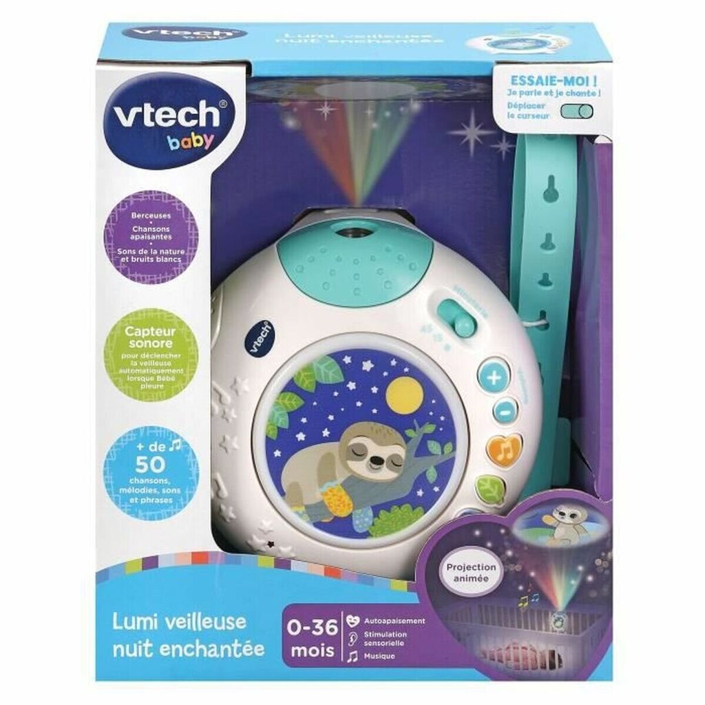 Vaikiškas projektorius Vtech Baby Lumi veilleuse nuit enchantee kaina ir informacija | Žaislai kūdikiams | pigu.lt
