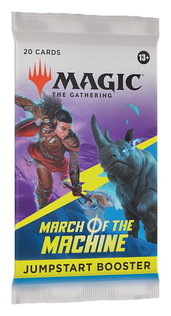 Stalo žaidimas Magic: The Gathering March of the Machine Jumpstart Booster, EN kaina ir informacija | Stalo žaidimai, galvosūkiai | pigu.lt