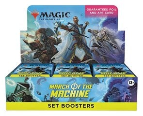 Žaidimo kortų papildymas Magic: The Gathering March of the Machine Set Booster, 30 vnt, ENG цена и информация | Настольные игры, головоломки | pigu.lt