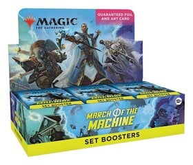 Žaidimo kortų papildymas Magic: The Gathering March of the Machine Set Booster, 30 vnt, ENG kaina ir informacija | Stalo žaidimai, galvosūkiai | pigu.lt