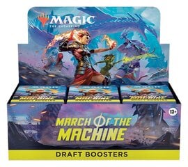 Stalo žaidimas Magic: The Gathering March of the Machine Draft Booster Display, EN цена и информация | Настольные игры, головоломки | pigu.lt