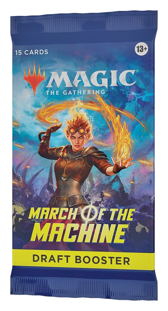 Stalo žaidimas Magic: The Gathering March of the Machine Draft Booster, EN kaina ir informacija | Stalo žaidimai, galvosūkiai | pigu.lt