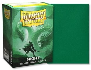 Įmautės žaidimų kortoms Dragon Shield, žalios, 100 vnt kaina ir informacija | Stalo žaidimai, galvosūkiai | pigu.lt