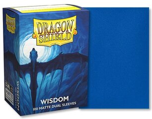 Įmautės žaidimų kortoms Dragon Shield, mėlynos, 100 vnt kaina ir informacija | Stalo žaidimai, galvosūkiai | pigu.lt