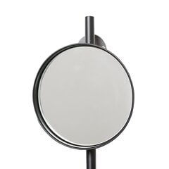 Настенное зеркало 22 x 20 x 60 cm Стеклянный Чёрный Металл цена и информация | Зеркала | pigu.lt