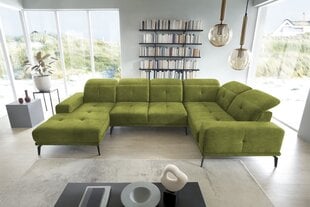 Мягкий уголок Eltap Neviro, зеленый цвет цена и информация | Угловые диваны | pigu.lt