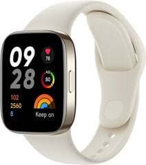 Xiaomi Redmi Watch 3 BHR6854GL, Ivory kaina ir informacija | Išmanieji laikrodžiai (smartwatch) | pigu.lt