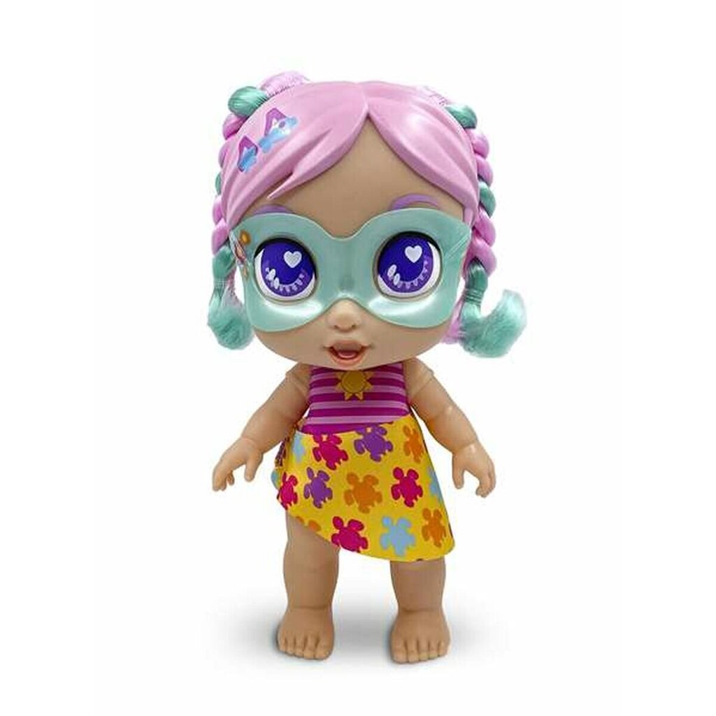 Lėlė kūdikis Bizak Super Cute Gabi Beach, 26 cm kaina ir informacija | Žaislai mergaitėms | pigu.lt