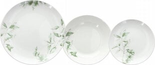 Посуда Фарфор Синий Зеленый 18 Предметы цена и информация | Посуда, тарелки, обеденные сервизы | pigu.lt