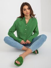 Marškiniai moterims, žali kaina ir informacija | Palaidinės, marškiniai moterims | pigu.lt