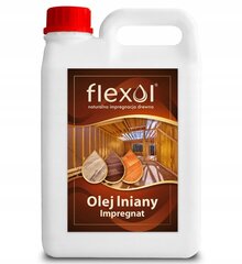 Sėmenų aliejaus impregnantas Flexol, 2L цена и информация | Импрегнанты, средства для ухода | pigu.lt