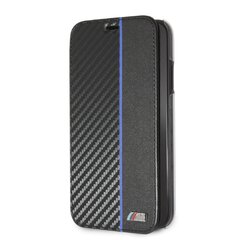 BMW BMBKTRI61CAPNBK iPhone Xr book navy|niebieski Carbon цена и информация | Чехлы для телефонов | pigu.lt