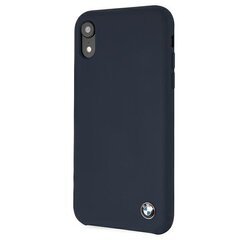 Etui BMW BMHCI61SILNA iPhone Xr granatowy|navy hardcase Silicone Signature цена и информация | Чехлы для телефонов | pigu.lt