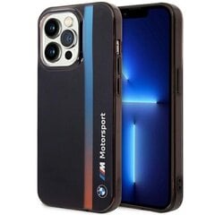 Etui BMW BMHCP14L22HVGV iPhone 14 Pro 6.1" czarny|black IML Tricolor Stripe цена и информация | Чехлы для телефонов | pigu.lt