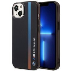 Etui BMW BMHCP14S22HVGV iPhone 14 6.1" czarny|black IML Tricolor Stripe цена и информация | Чехлы для телефонов | pigu.lt