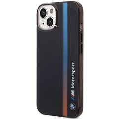 Etui BMW BMHCP14S22HVGV iPhone 14 6.1" czarny|black IML Tricolor Stripe цена и информация | Чехлы для телефонов | pigu.lt