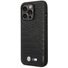 Etui BMW BMHCP14X22PMGK iPhone 14 Pro Max 6,7" czarny|black Bi Pattern цена и информация | Чехлы для телефонов | pigu.lt