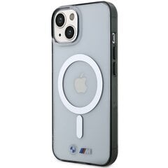 Etui BMW BMHMP14MHCRS iPhone 14 Plus 6.7" transparent hardcase Silver Ring MagSafe цена и информация | Чехлы для телефонов | pigu.lt