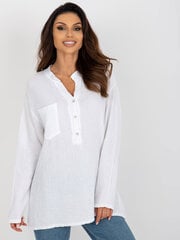 Marškiniai moterims tw-ks-bi-1144.07 balti цена и информация | Женские блузки, рубашки | pigu.lt