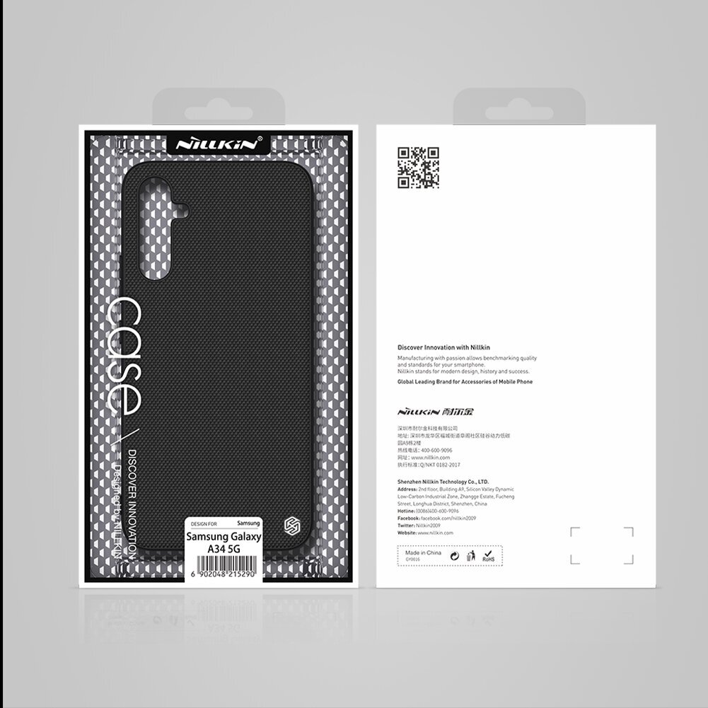 Nillkin Textured Hard Case, juodas kaina ir informacija | Telefono dėklai | pigu.lt
