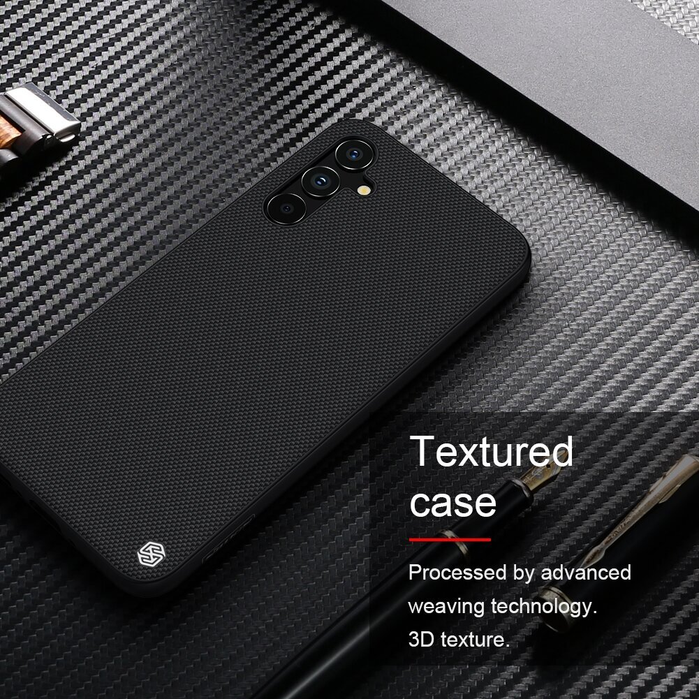 Nillkin Textured Hard Case, juodas kaina ir informacija | Telefono dėklai | pigu.lt