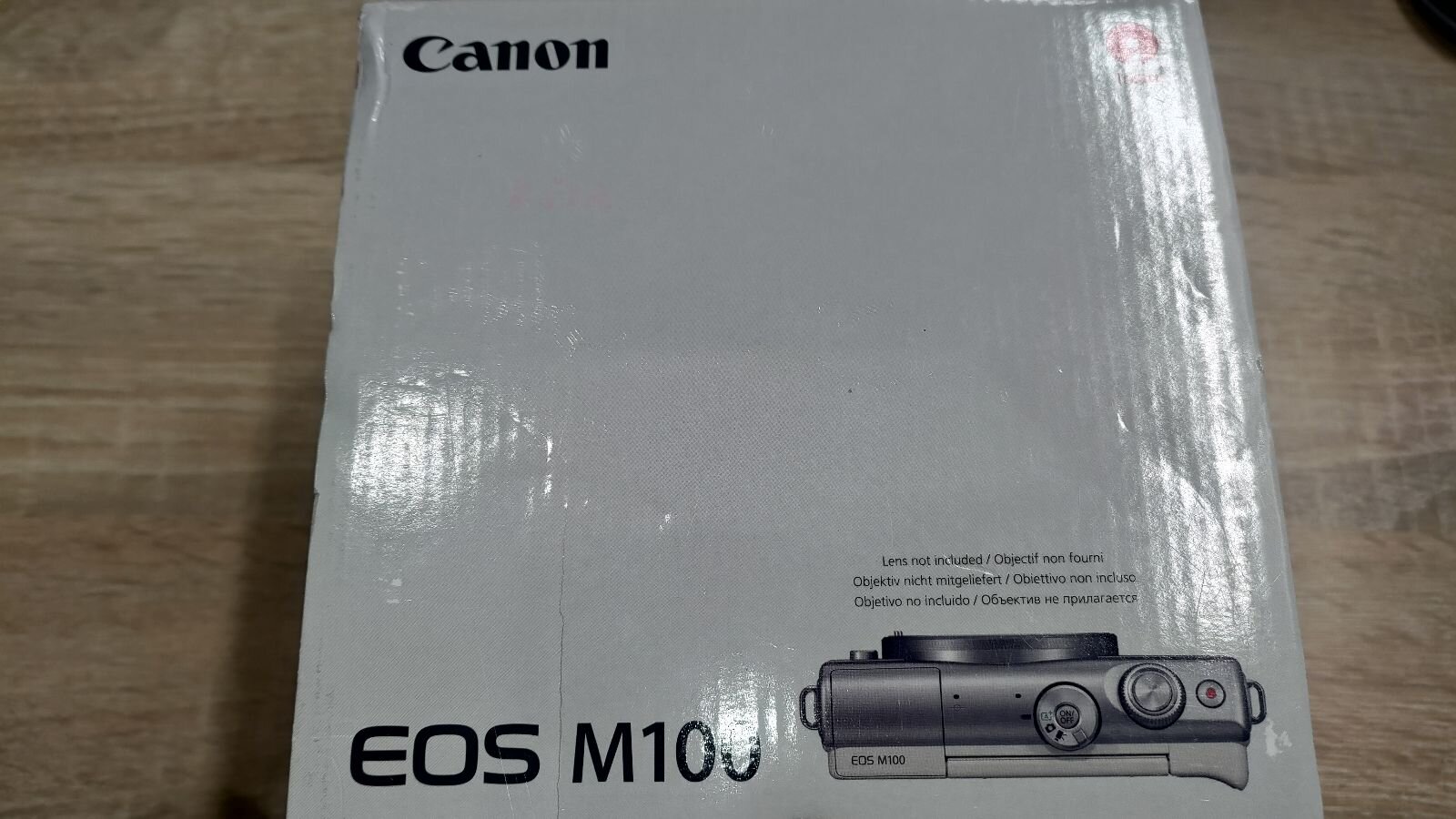 Prekė su pažeidimu. Canon EOS M100 Body White kaina ir informacija | Prekės su pažeidimu | pigu.lt