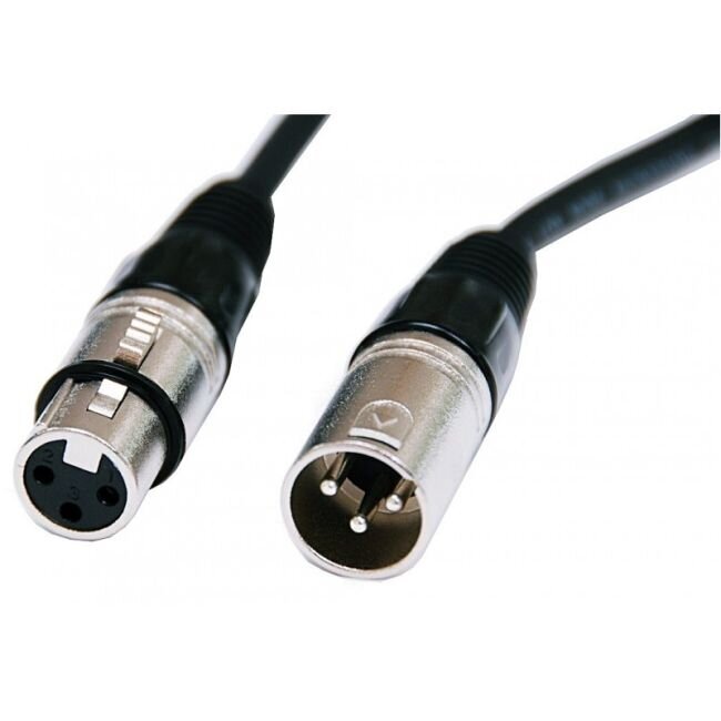 Cable4Me, XLR/XLR, 10 m kaina ir informacija | Kabeliai ir laidai | pigu.lt