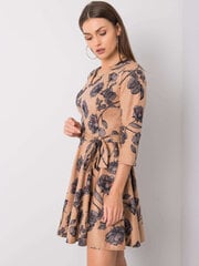 Suknelė moterims Lakerta, smėlio spalvos kaina ir informacija | Suknelės | pigu.lt