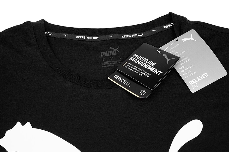 Marškinėliai moterims Puma 586454 51, juodi kaina ir informacija | Marškinėliai moterims | pigu.lt