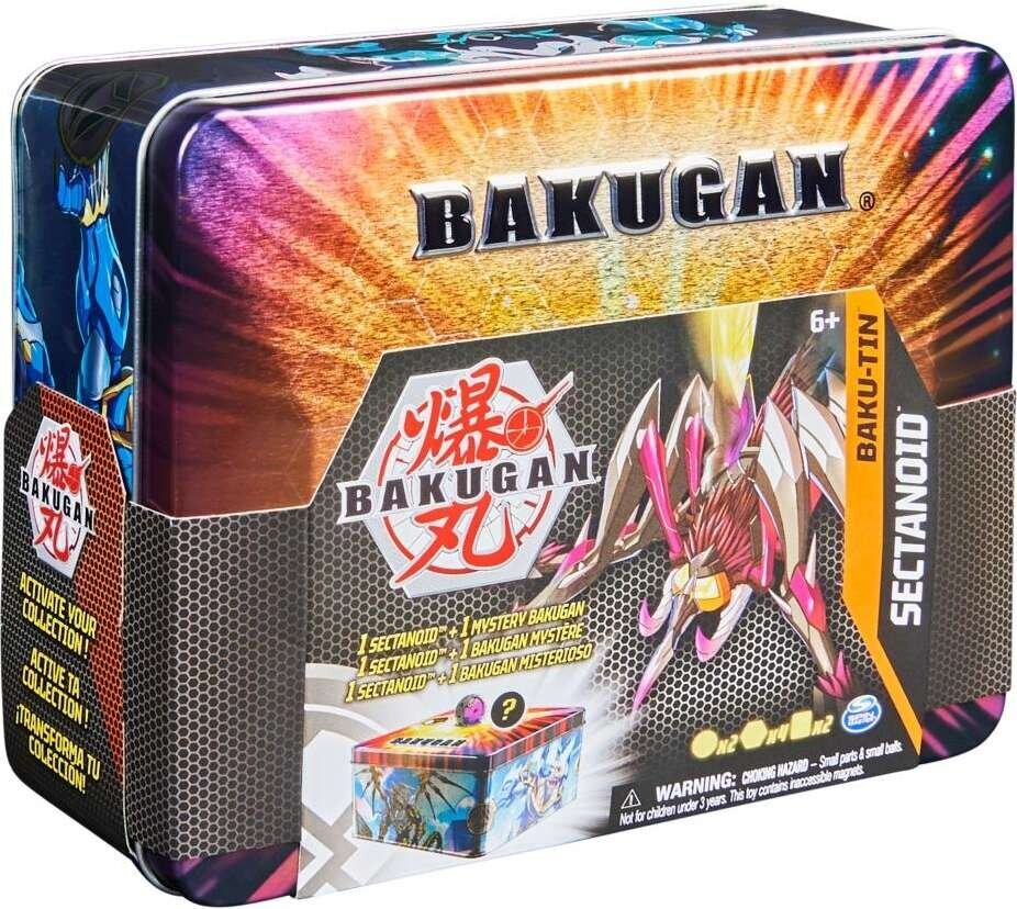 Žaidimo rinkinys Bakugan Baku-Tin dėžutė kaina ir informacija | Žaislai berniukams | pigu.lt